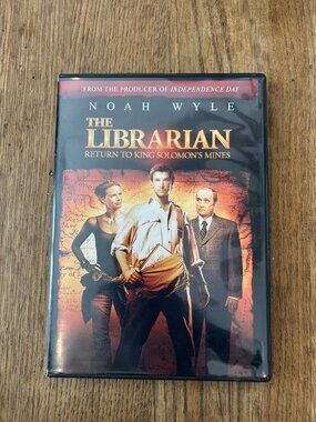 The Librarian Return To King Solomon’s Mines 2006 Movie DVD Noah Wyle Pre-Owned